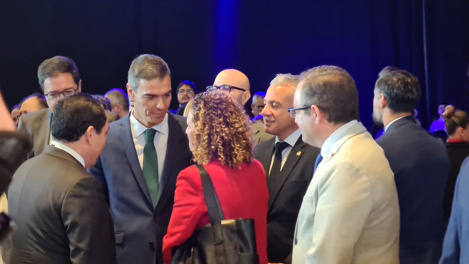 Las imágenes de la visita de Pedro Sánchez a León