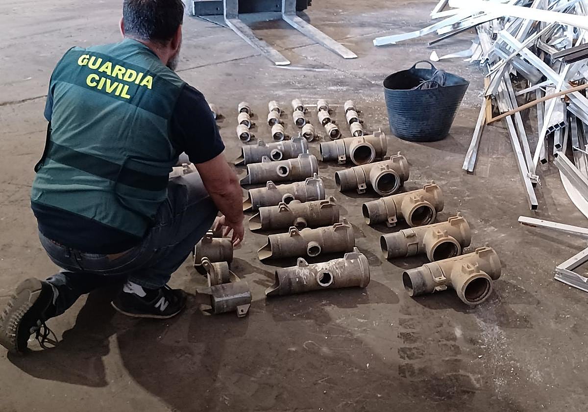 Un detenido por el robo continuado de material de riego en dos comarcas leonesas