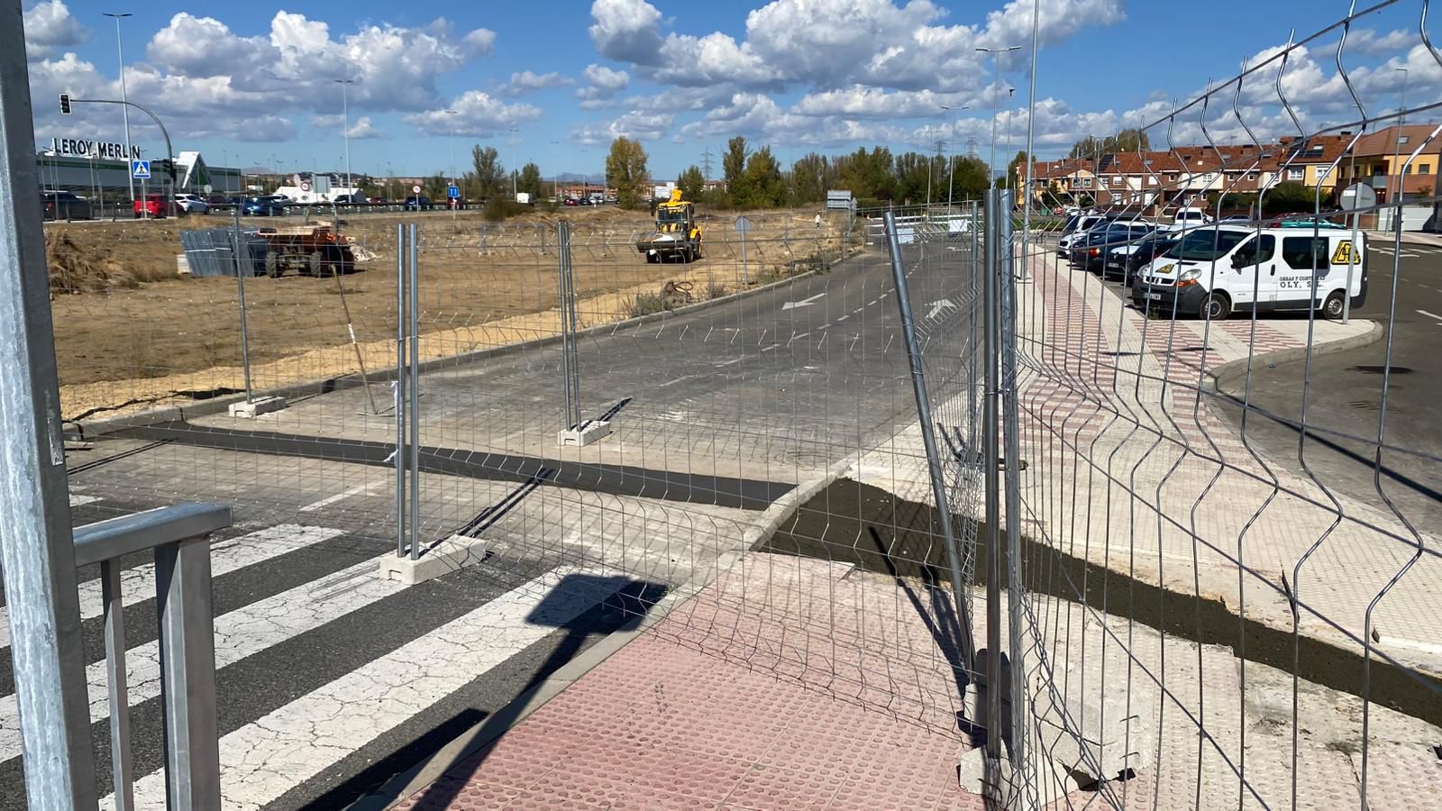 Las imágenes de los primeros cortes de la obra del soterramiento en La Granja