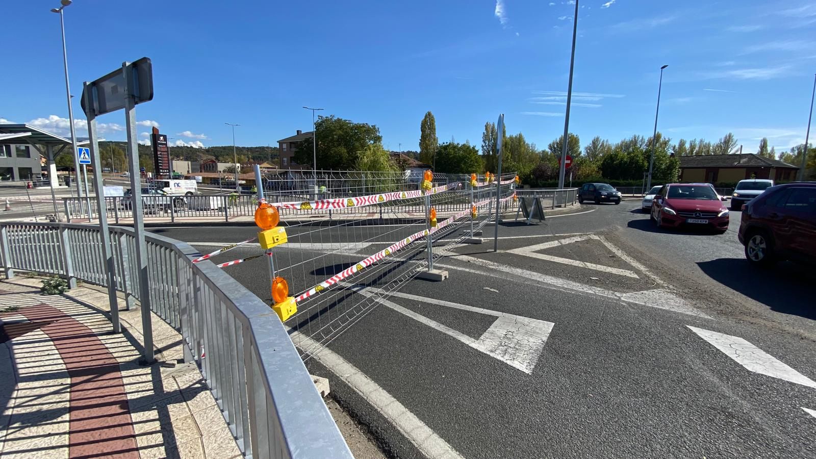 Las imágenes de los primeros cortes de la obra del soterramiento en La Granja