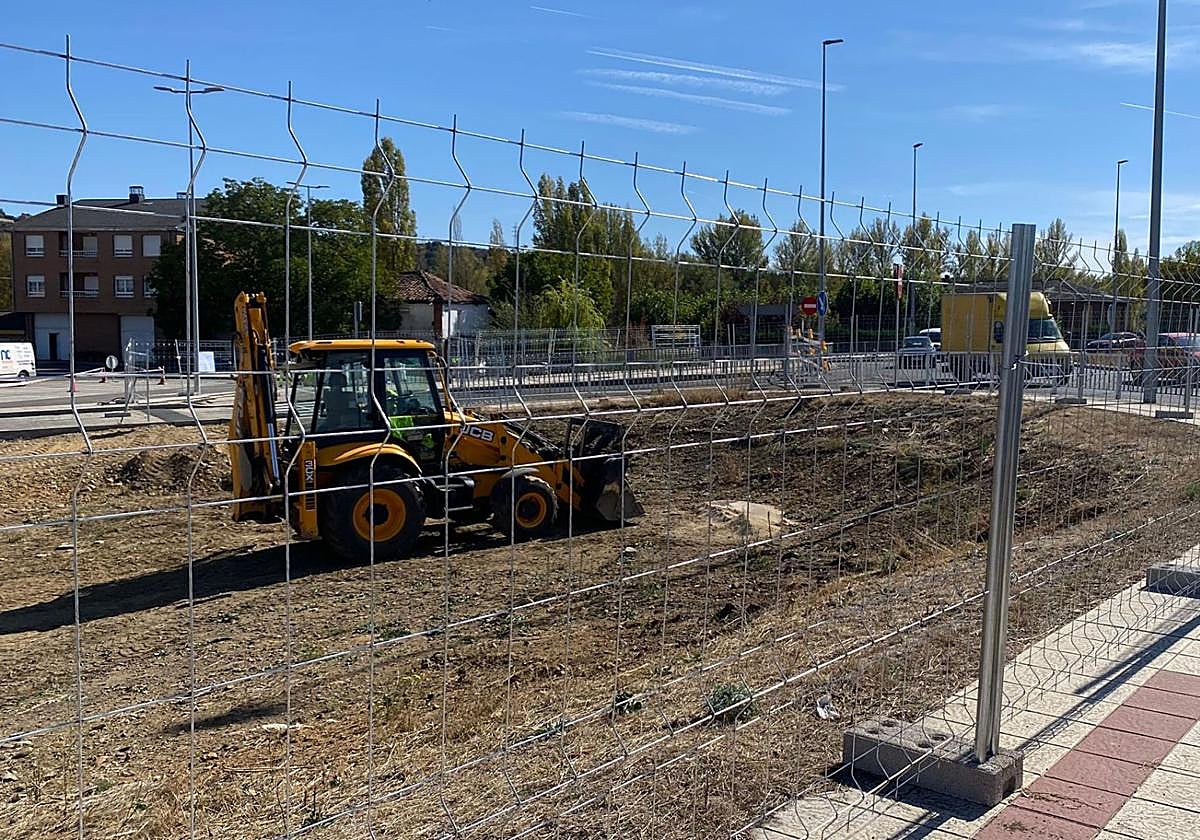 Las imágenes de los primeros cortes de la obra del soterramiento en La Granja