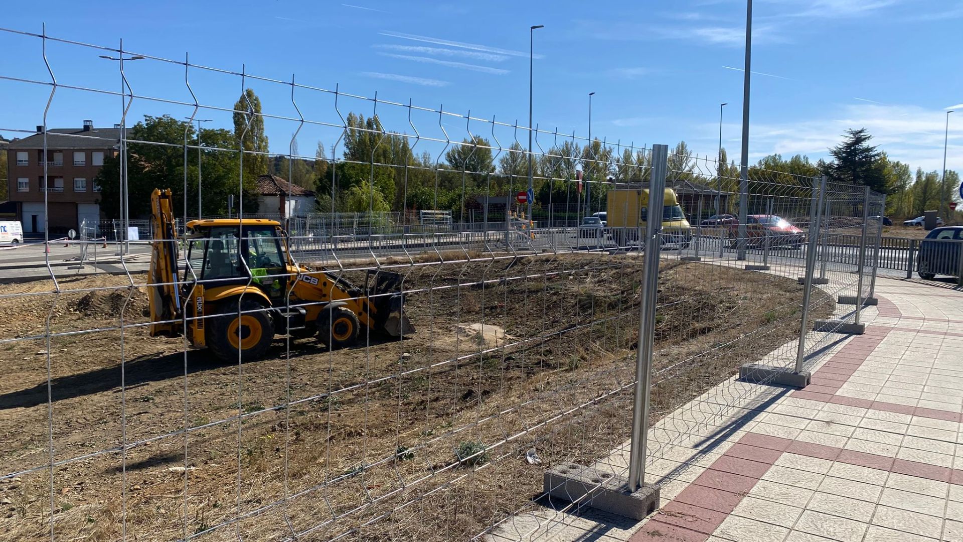 Las imágenes de los primeros cortes de la obra del soterramiento en La Granja