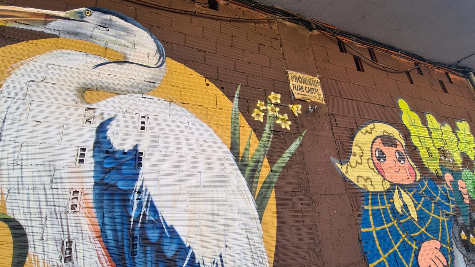 Los murales de la calle Doña Urraca