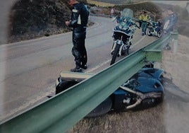 Imjagen de archivo de una ambulancia.