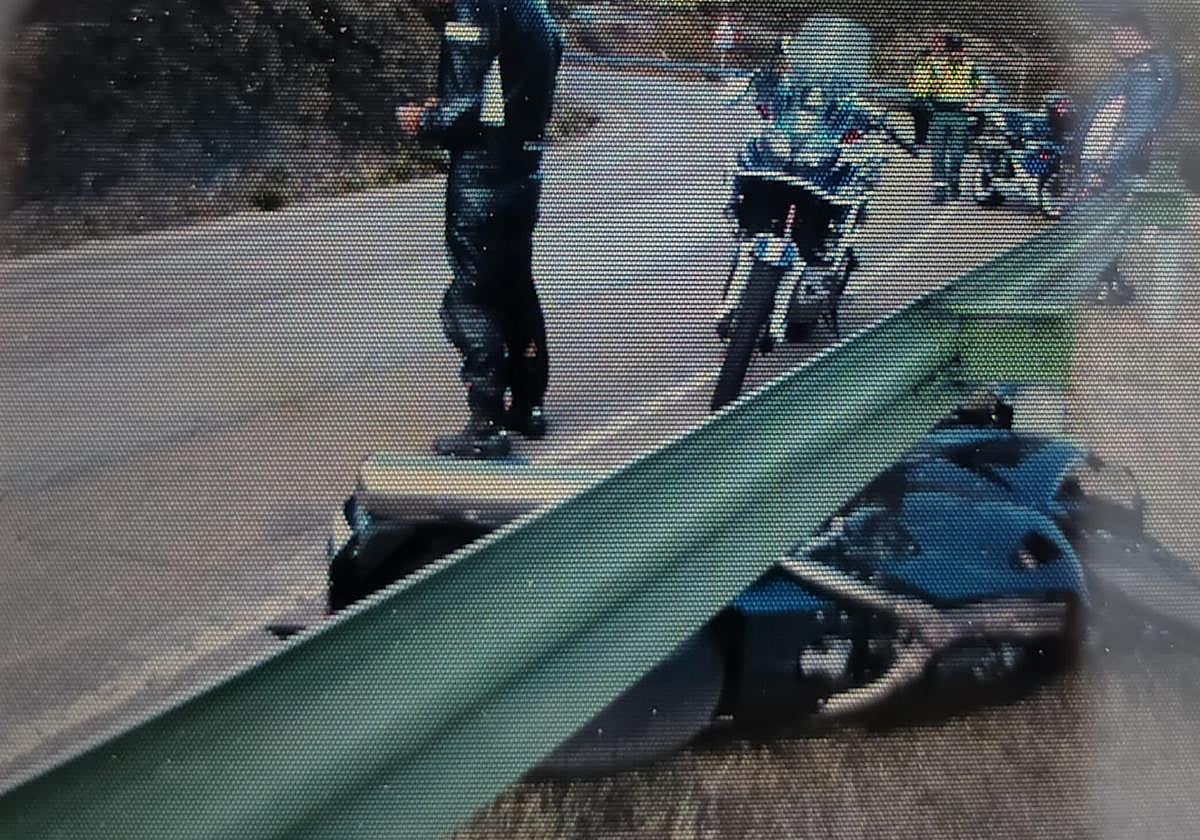 Imjagen de archivo de una ambulancia.