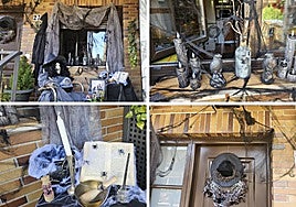 Imágenes de la decoración en la casa de Marta.