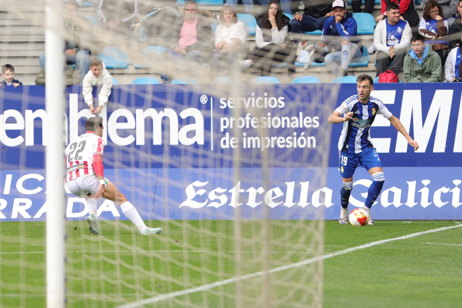 Las mejores imágenes del SD Ponferradina - Zamora CF