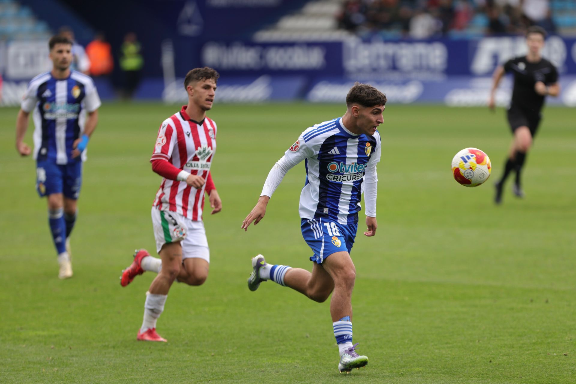 Las mejores imágenes del SD Ponferradina - Zamora CF