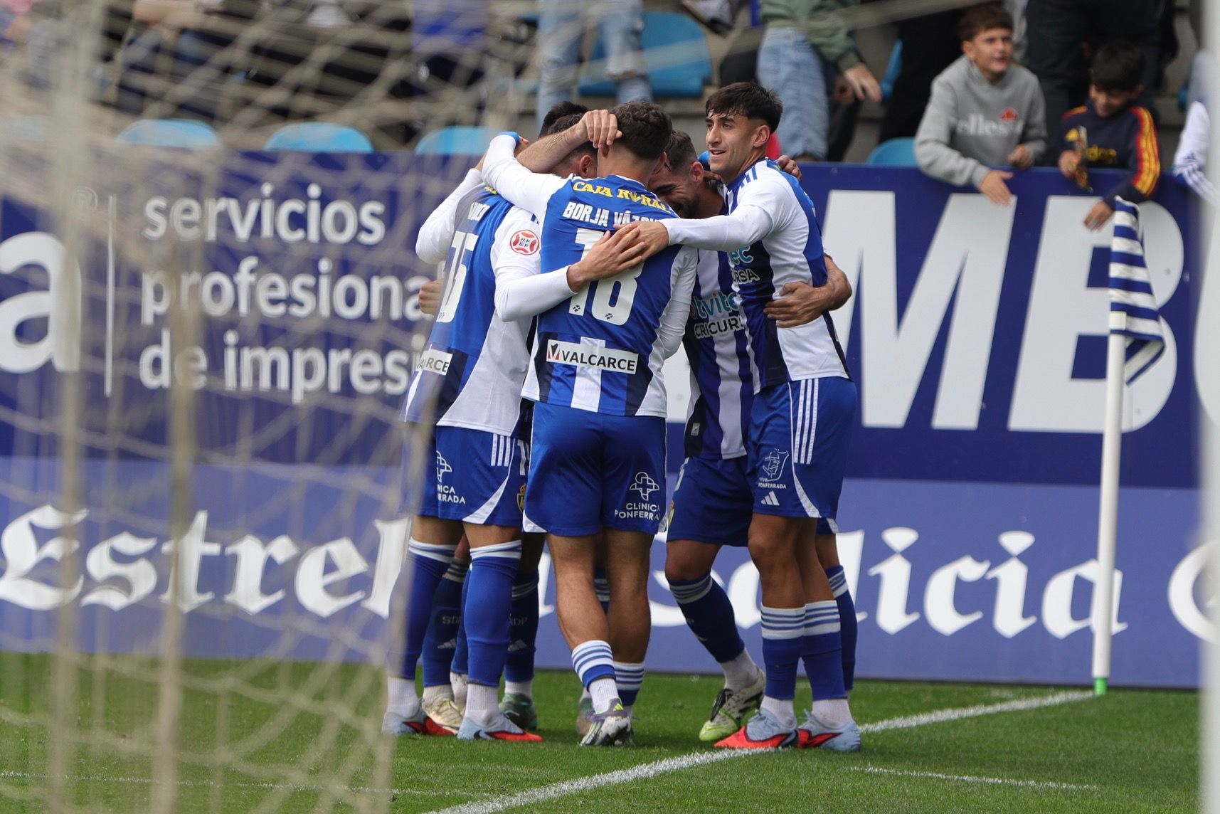 Las mejores imágenes del SD Ponferradina - Zamora CF
