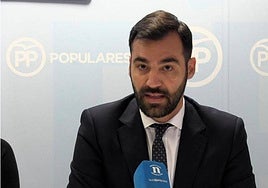 David Fernández, portavoz del PP en el Ayuntamiento de León.
