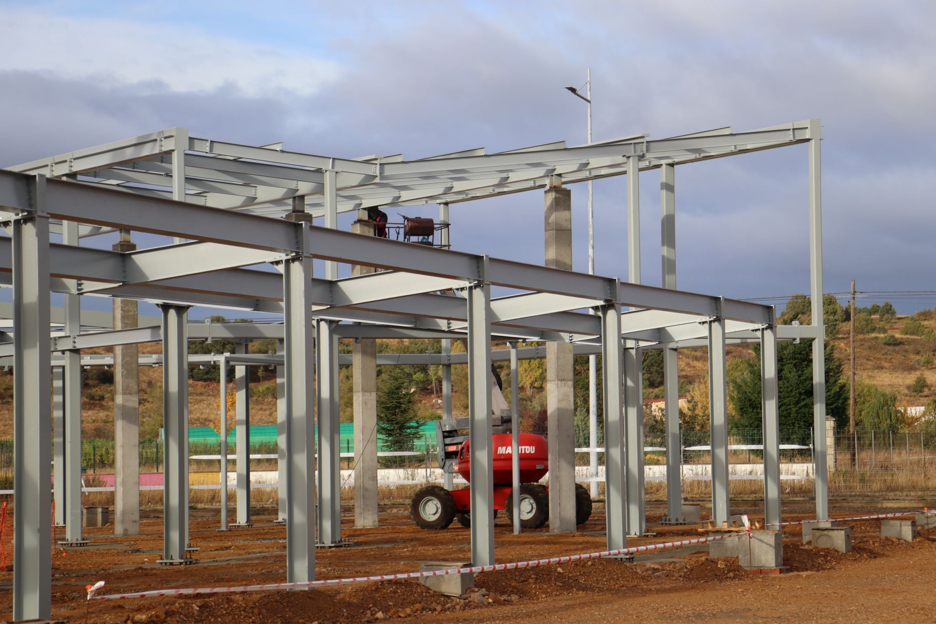 El nuevo edificio de Tráfico en León muestra su estructura