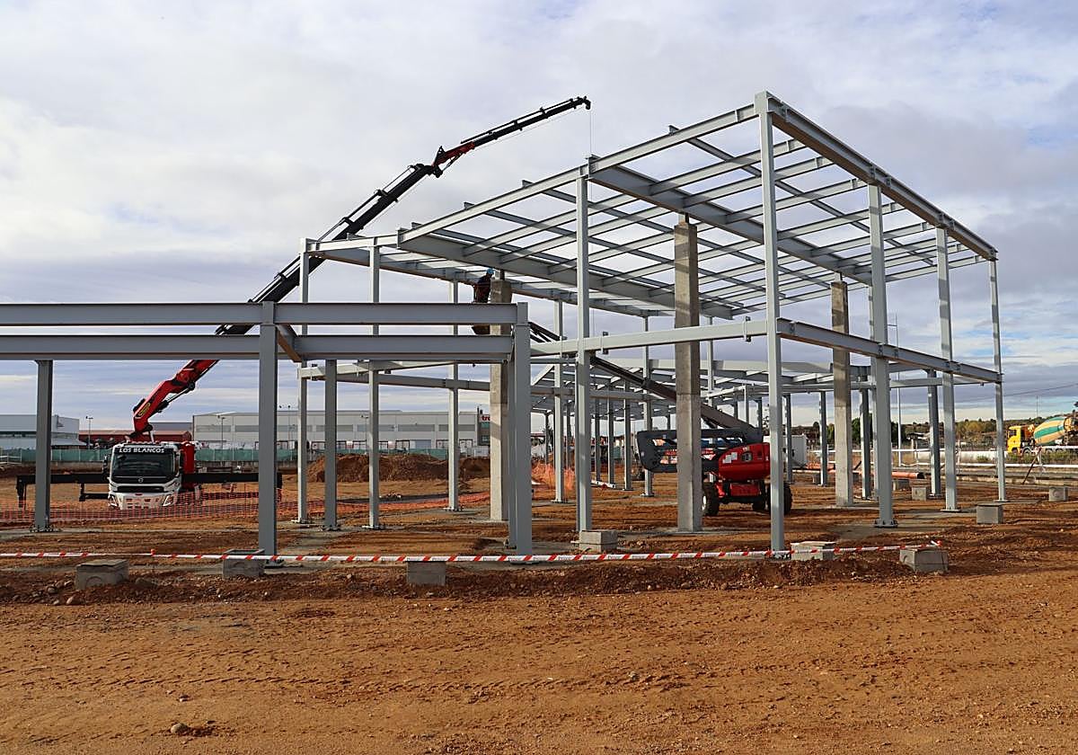 El nuevo edificio de Tráfico en León muestra su estructura
