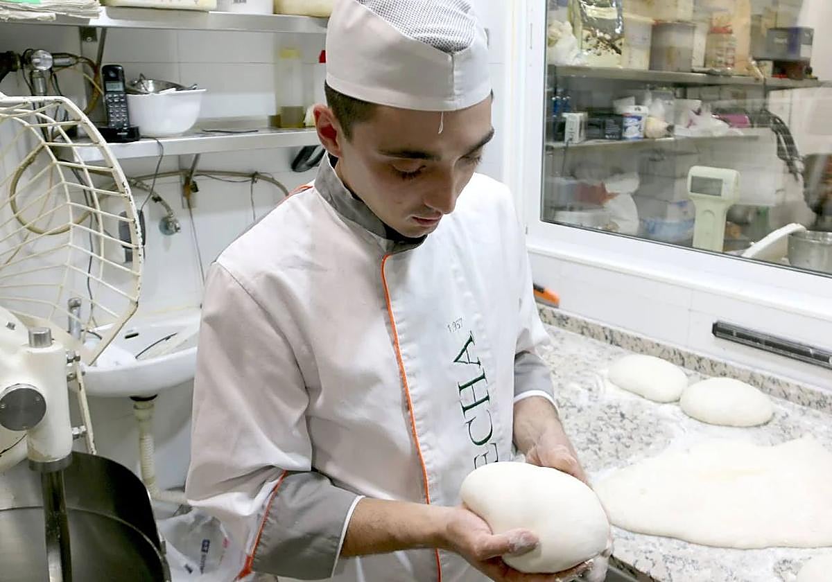 El panadero leonés Daniel Flecha.