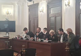 Segunda jornada del juicio por el matricidio de Nochebuena en la Audiencia Provincial de León.