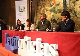 Imagen del anterior Encuentro de Leonoticias realizado en el Palacio Conde Luna