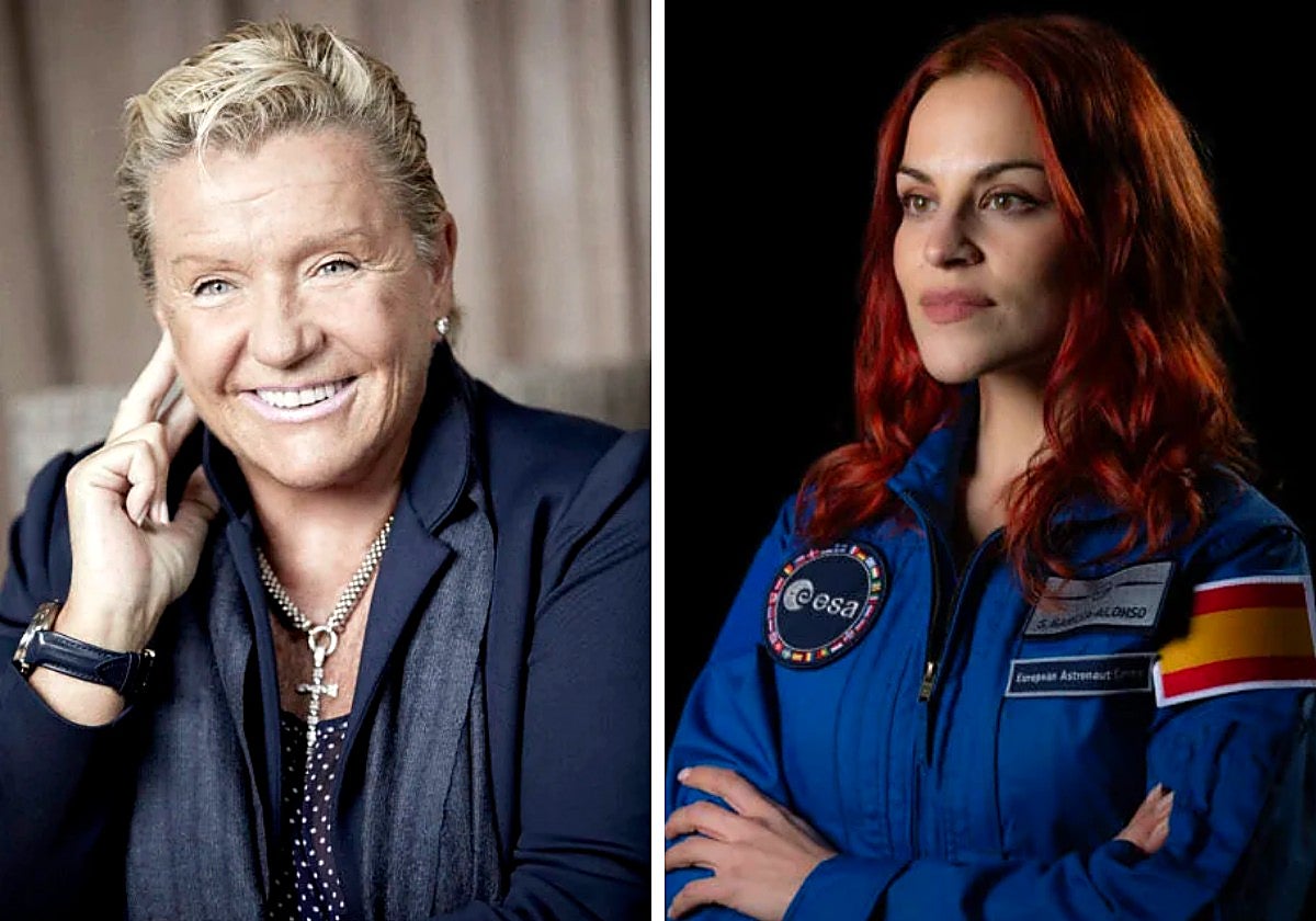 María José Álvarez y Sara García.