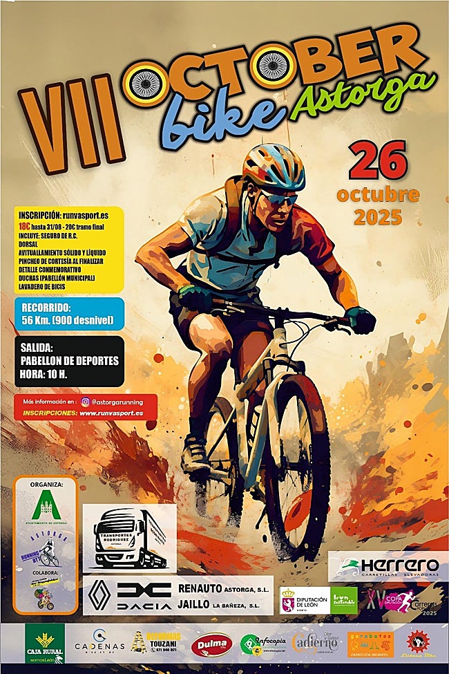 Cartel October Bike Astorga