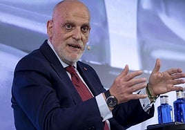 El presidente de LaLiga, Javier Tebas.