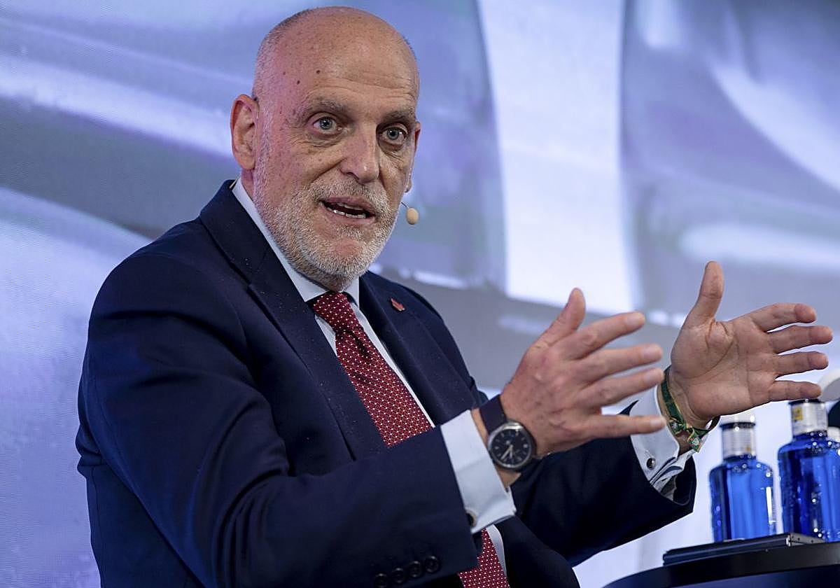 El presidente de LaLiga, Javier Tebas.