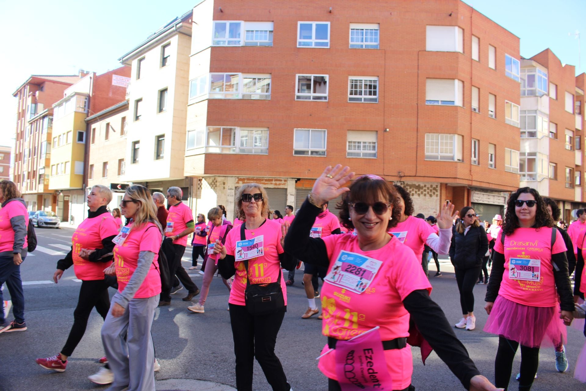 Las imágenes de las participantes en la Carrera de la Mujer en León 2025