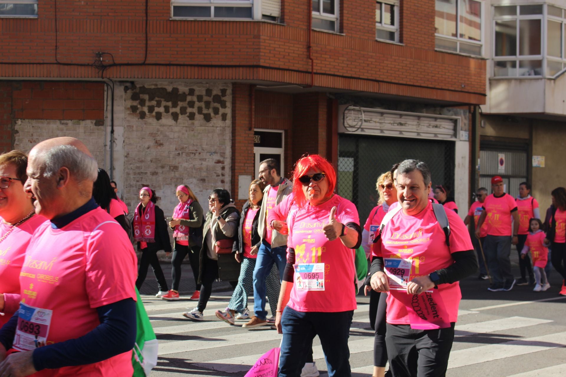 Las imágenes de las participantes en la Carrera de la Mujer en León 2025