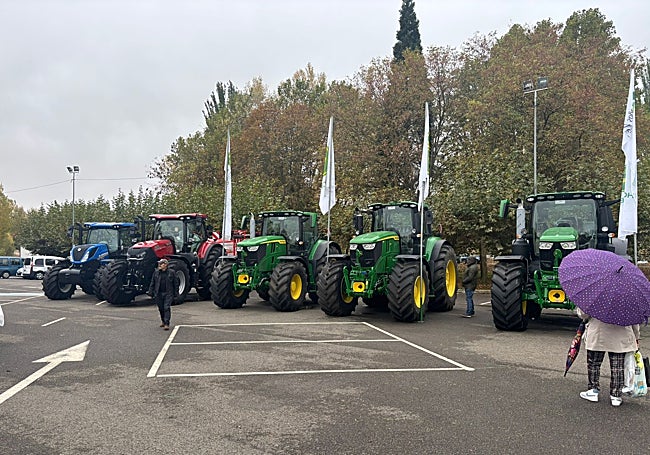 Exposición de maquinaria agrícola