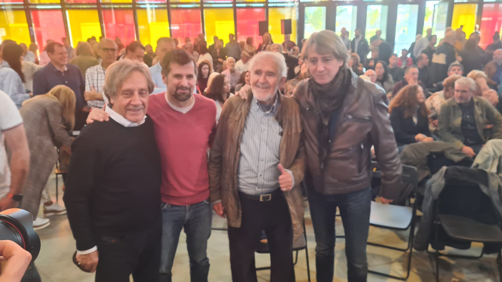 Las imágenes del acto de Sánchez con el PSOE en León