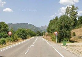 Tramos en el que tuvo lugar el accidente.