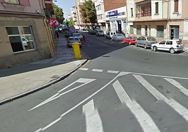 Ceda al paso dibujado en 2009.