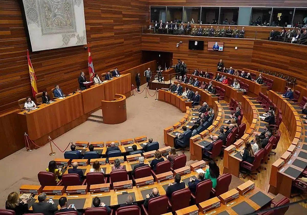 Hemiciclo de las cortes.