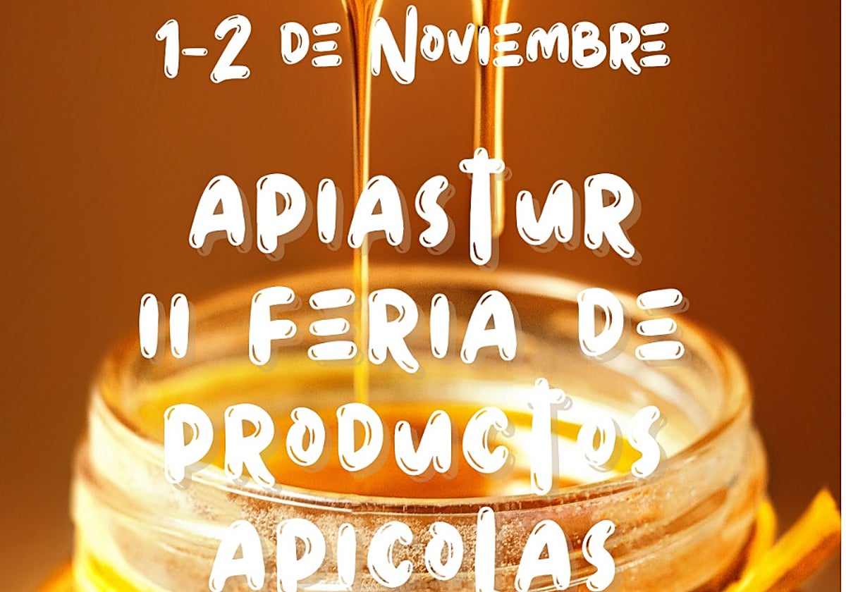Cartel de la II Feria de Productos Apícolas de Astorga