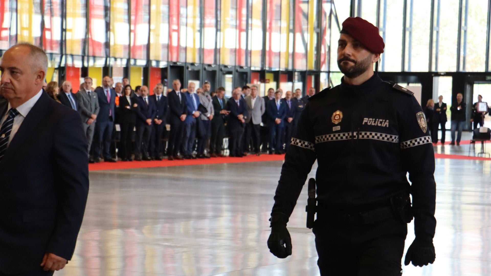 Las imágenes del homenaje de León a la Policía Local