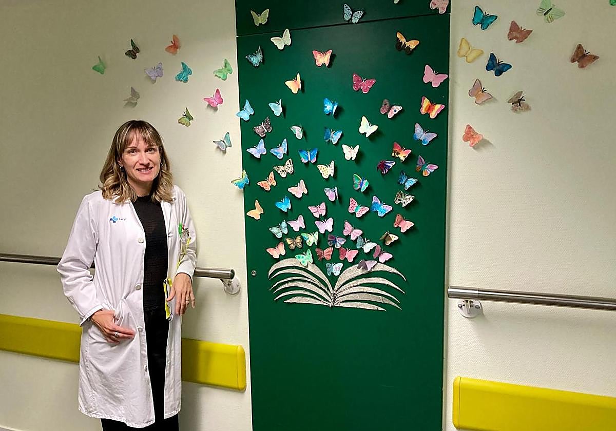 Virginia Garrido, responsable del Hospital de Día Infantojuvenil de León.