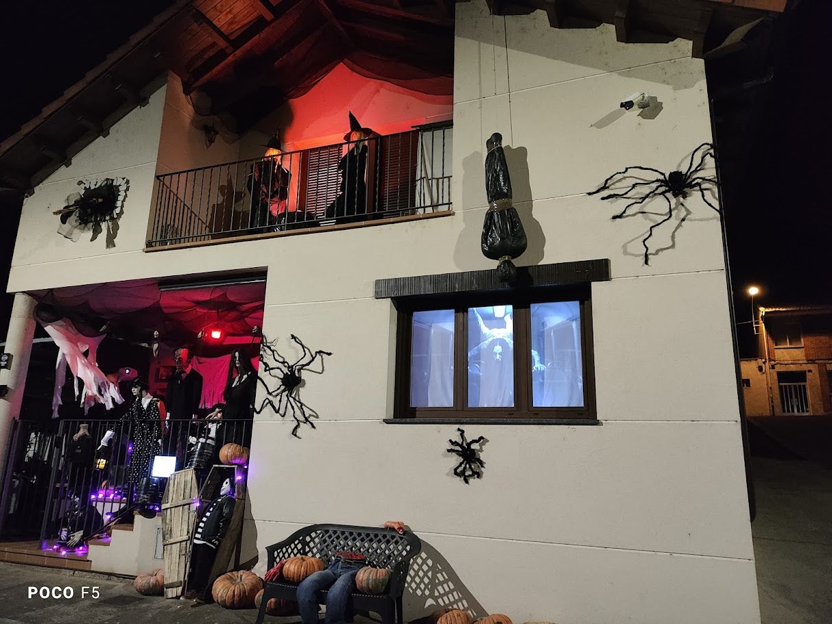 Las imágenes de la casa del terror de Astorga
