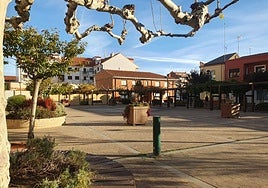 Plaza de la Madera de Santa María del Páramo.