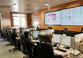 Sala de emergencias del 112.