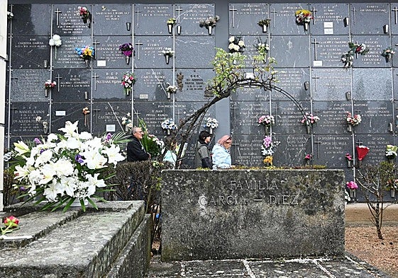Las imágenes del cementerio de León por Todos los Santos