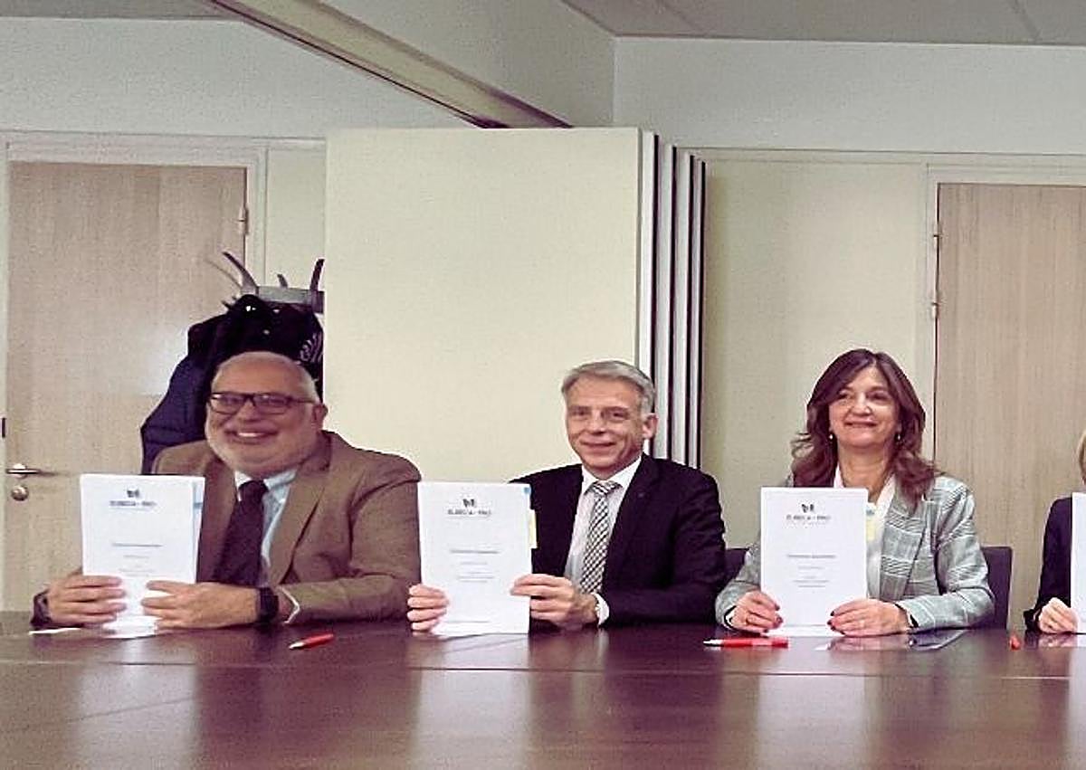 Imagen secundaria 1 - La Universidad de León refuerza su presencia en Europa con la consolidación jurídica de la alianza EURECA-PRO