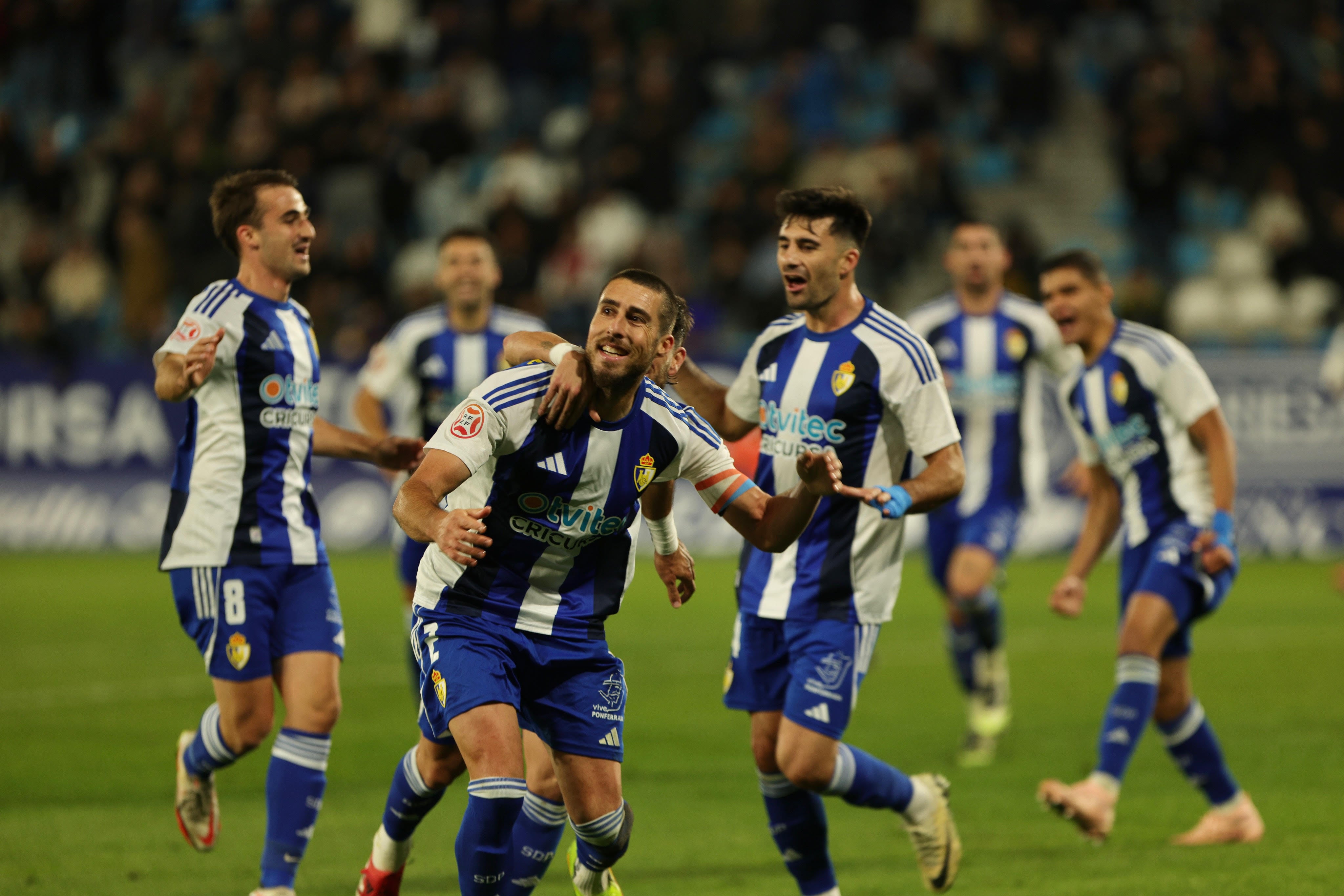 Las mejores imágenes del Ponferradina-Cacereño