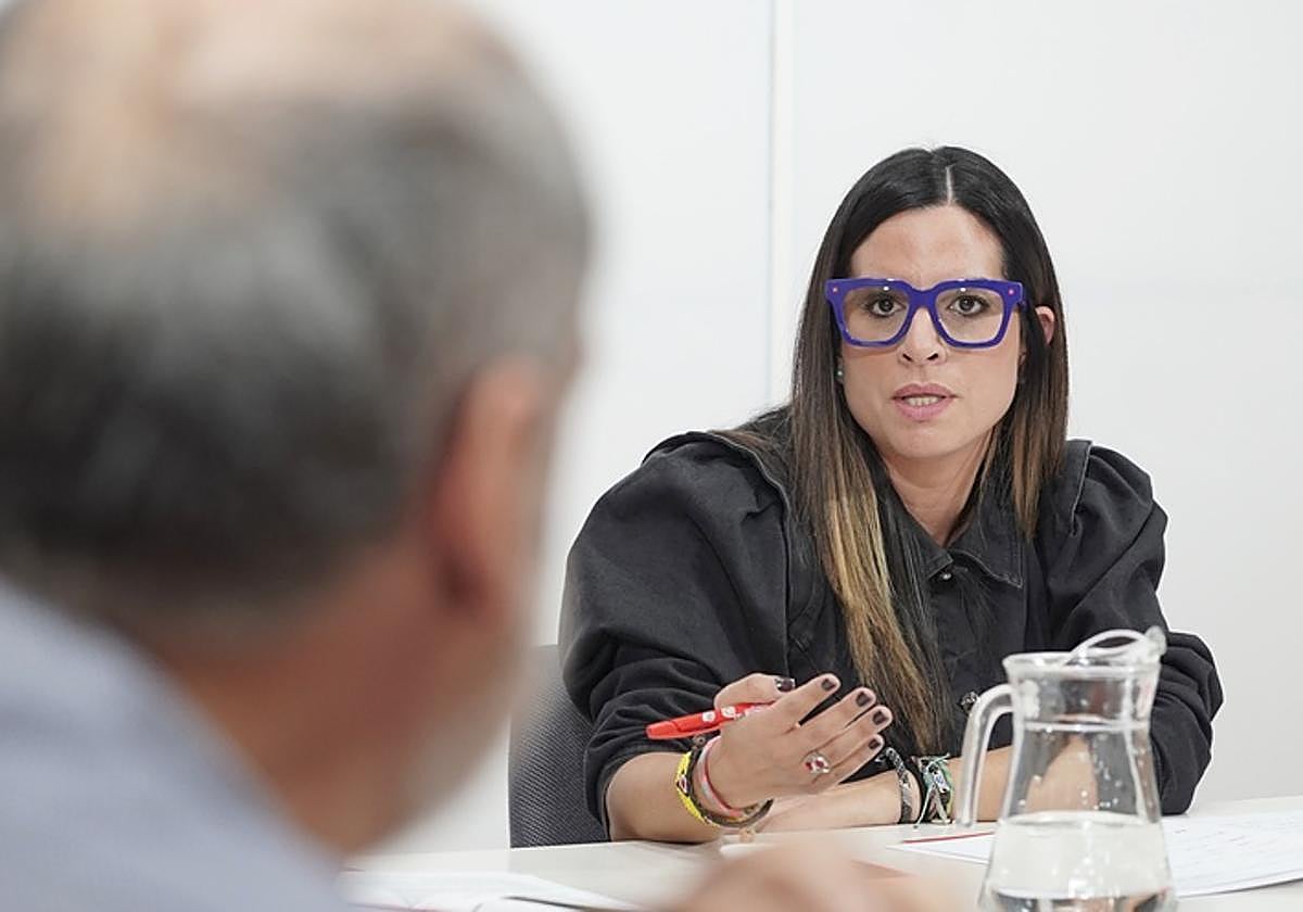 La vicepresidenta general del PSIE de Castilla y León, Nuria Rubio.