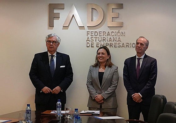 Reunión de las patronales de León, Asturias y Galicia.