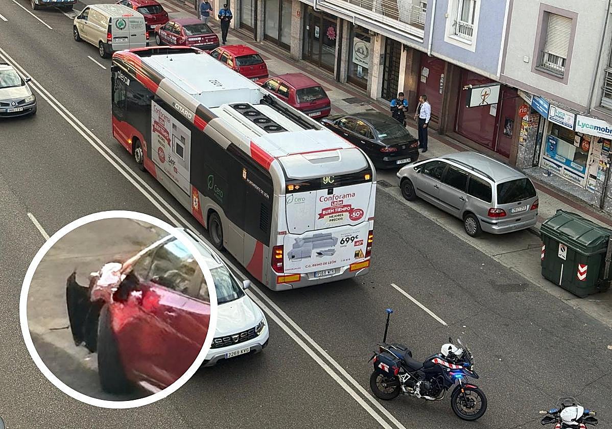 Accidente en Doctor Fleming.