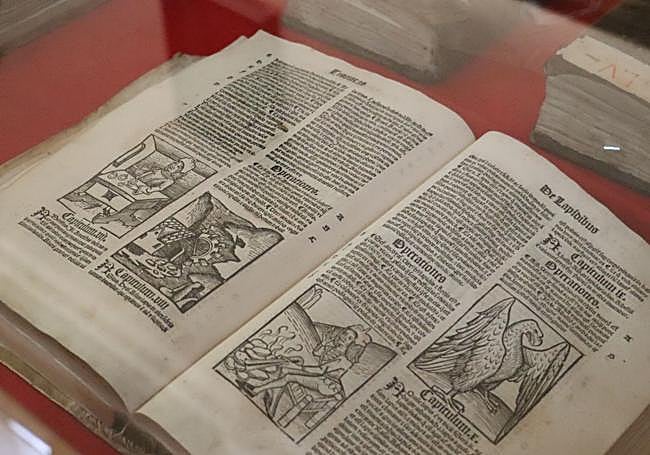 El incunable expuesto en San Isidoro.