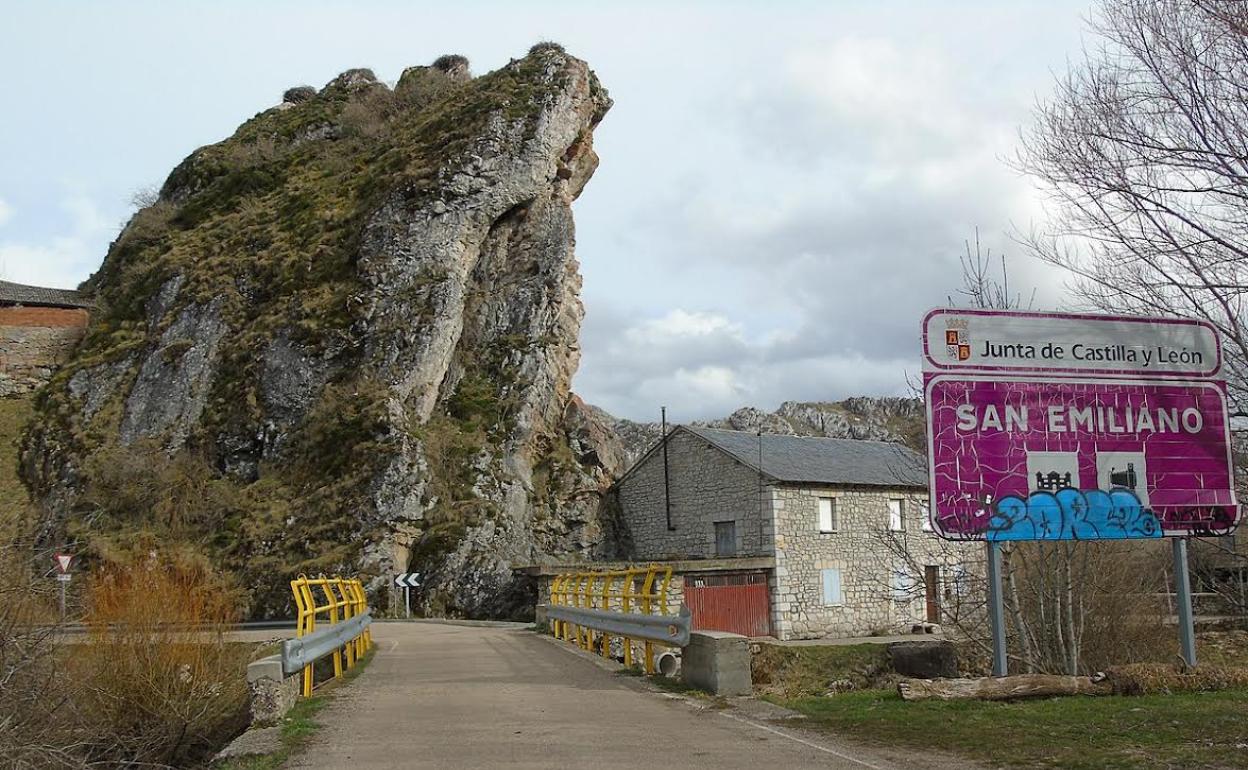 ¿A qué comarca pertenece el pueblo de San Emiliano?