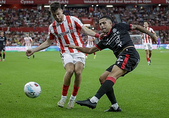 Bicho, en el partido ante el Sporting.