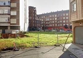 Final de la calle Padre Getino, en León.