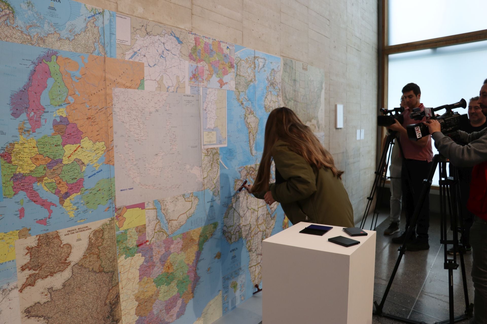 Las imágenes de la exposición de Yoko Ono en León