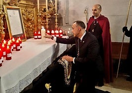 Actos previos a la procesión del sábado.