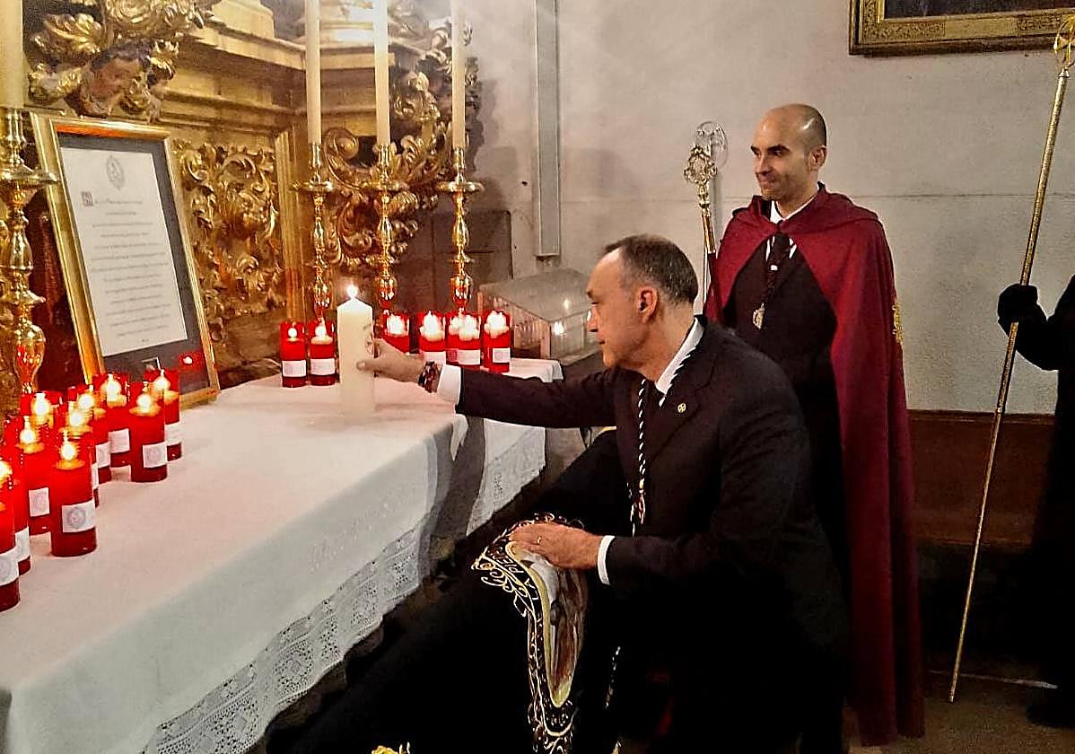 Actos previos a la procesión del sábado.