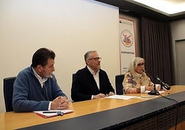 Carlos Pollán, en la inauguración.